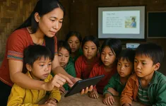 Lớp học không vở giữa đại ngàn: Khi chuyển đổi số thắp sáng tri thức vùng cao (Kỳ 1)