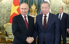 Tổng Bí thư Tô Lâm hội đàm hẹp với Tổng thống Nga Vladimir Putin