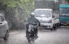 Cảnh báo mưa lớn cục bộ kèm lốc sét, mưa đá tại Tây Nguyên và Nam Bộ