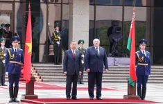Lễ đón Tổng Bí thư Tô Lâm thăm cấp Nhà nước Cộng hòa Belarus