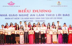 Nghệ An biểu dương 135 nhà giáo tiêu biểu làm theo lời Bác