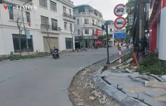 Nghệ An: Tuyến phố nhếch nhác, gồ ghề do thi công “nửa vời”
