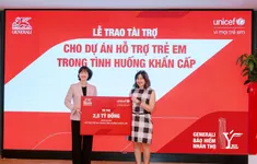 UNICEF nhận tài trợ 2,5 tỷ đồng từ Generali cho dự án bảo vệ trẻ em