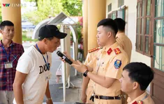 Quảng Bình: Thí sinh được kiểm tra nồng độ cồn trước khi vào sát hạch lái xe