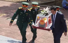 Kon Tum: An táng hài cốt liệt sĩ hy sinh tại Lào và Campuchia