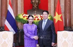 Chủ tịch nước Lương Cường tiếp Thủ tướng Thái Lan