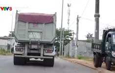 Đắk Lắk: Bất an xe tải trọng lớn lưu thông trong thành phố