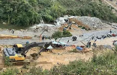 Lai Châu: Sạt lở khi thi công thủy điện, ít nhất 5 người tử vong