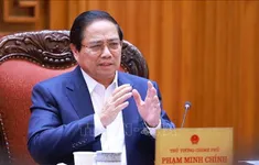 Thủ tướng Phạm Minh Chính chủ trì họp xây dựng dự thảo nghị quyết của Bộ Chính trị về y tế, giáo dục