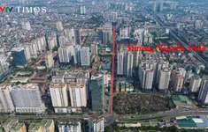 Cận cảnh công trường thi công mở rộng đường Nguyễn Tuân