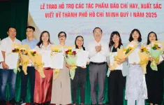 TP Hồ Chí Minh khen thưởng các tác phẩm báo chí xuất sắc viết về thành phố