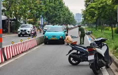 TP Hồ Chí Minh: Taxi công nghệ chạy ngược chiều gây tai nạn chết người
