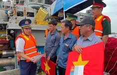 Cảnh sát biển đồng hành cùng ngư dân tỉnh Bà Rịa - Vũng Tàu