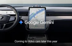 Hãng Volvo tiên phong ứng dụng AI của Google vào dòng xe của mình
