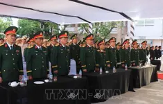 Trang nghiêm Lễ viếng nguyên Chủ tịch nước Trần Đức Lương tại Quảng Ngãi