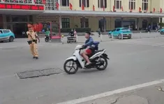Bám theo đoàn xe ưu tiên rồi tông bị thương cảnh sát, nam tài xế bị khởi tố
