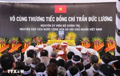 Lễ an táng nguyên Chủ tịch nước Trần Đức Lương tại Quảng Ngãi