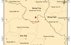 Liên tiếp xảy ra các trận động đất kích thích tại Nam Trà My (Quảng Nam) và Kon Plông (Kon Tum)
