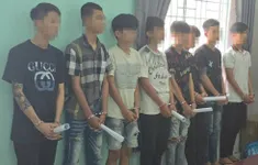Bắt giam nhiều đối tượng mang hung khí chém người tại Kiên Giang