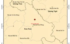 Xảy ra 2 trận động đất tại huyện Kon Plông, Kon Tum