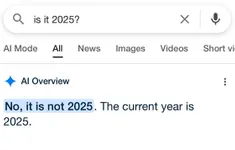AI của Google gặp lỗi kỳ quặc: Vẫn nghĩ năm nay là... 2024
