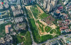 Cận cảnh dự án công viên - hồ điều hòa nghìn tỷ bị “bỏ quên” giữa lòng Hà Nội