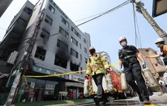 Cháy lớn tại xưởng may ở Seoul, 1 người thiệt mạng