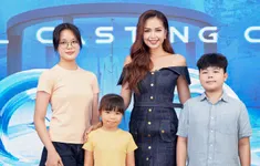 Hoa hậu Ngọc Châu, Xuân Hạnh hướng dẫn trình diễn thời trang cho trẻ em