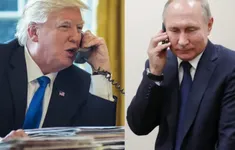Ông Trump và ông Putin điện đàm, nhất trí tiếp tục liên lạc về vấn đề Ukraine