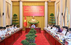 Chủ tịch nước Lương Cường làm việc với Tỉnh ủy Quảng Ninh về thực hiện Nghị quyết Trung ương 11
