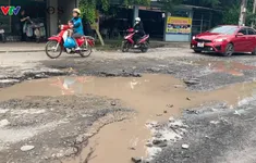 Đồng Nai: Ổ voi, ổ gà rình rập người đi đường
