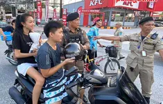 Thái Lan tăng 4 lần mức phạt không đội mũ bảo hiểm