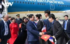 Thủ tướng Phạm Minh Chính tới Nice, bắt đầu chuyến công tác tại Cộng hoà Pháp