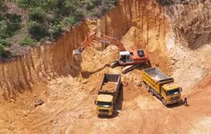 Bình Định: Ngang nhiên khai thác đất trái phép
