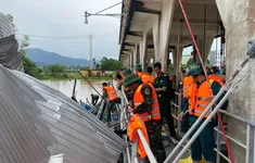 Bộ Chỉ huy Quân sự thành phố Đà Nẵng triển khai lực lượng ứng phó hoàn lưu bão số 1