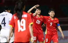 Thắng đậm Indonesia, U19 nữ Việt Nam tái ngộ Thái Lan ở chung kết Đông Nam Á