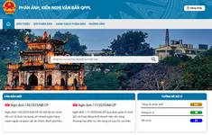 Trước 20/6, hoàn thành tích hợp hệ thống thông tin tiếp nhận, xử lý phản ánh, kiến nghị về văn bản quy phạm pháp luật