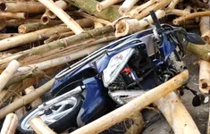 Hiểm họa tai nạn giao thông từ xe chở gỗ keo
