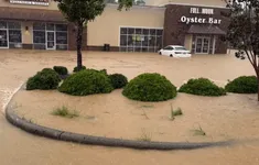 Bão nhiệt đới Chantal đổ bộ vào bang North Carolina (Mỹ) gây lũ quét 
