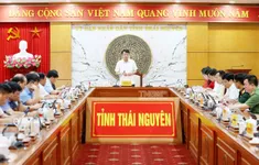 Đảng ủy UBND tỉnh Thái Nguyên thảo luận về các nội dung sau khi hợp nhất