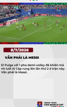 FIFA World Cup 2026™| Messi tiếp tục phá sâu kỷ lục ghi bàn