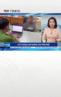 Xử lý loạt quảng cáo trái phép 