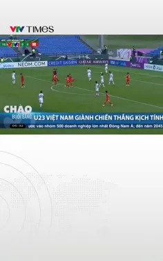 U23 Việt Nam giành chiến thắng kịch tính 
