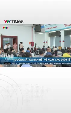  Đường sắt đã bán hết vé ngày cao điểm Tết