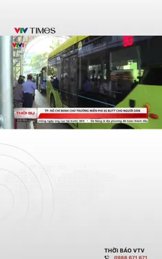 TP. Hồ Chí Minh chủ trương miễn phí xe buýt cho người dân