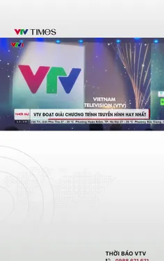 VTV đoạt giải chương trình truyền hình hay nhất
