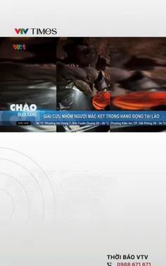 Giải cứu nhóm người mắc kẹt trong hang động tại Lào