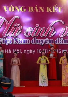 BK Nữ sinh viên Việt Nam duyên dáng 2015: Muôn hoa khoe sắc