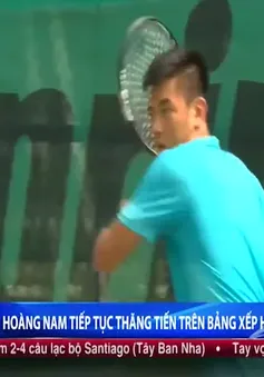 Lý Hoàng Nam tăng bậc ATP