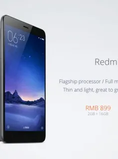 Xiaomi Redmi Note 3 chính thức ra mắt với pin ‘khủng’, giá rẻ